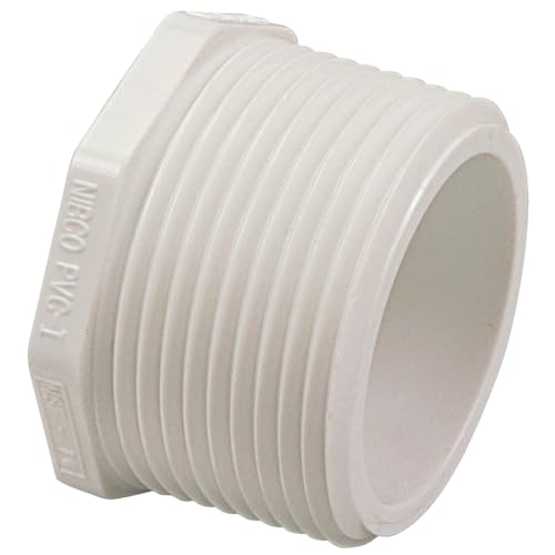 Condamner un tuyau proprement grâce au bouchon PVC 3/4" NPT Nibco 450