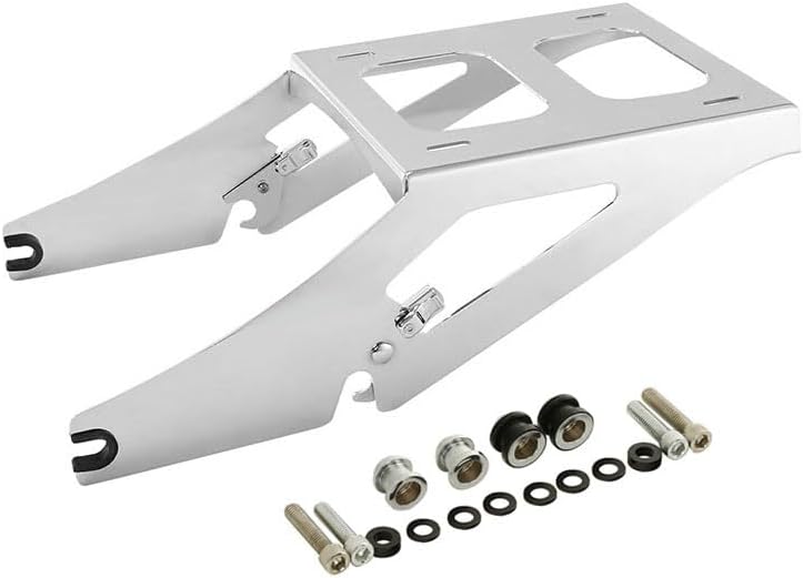 Chrome Two Up Mounting Rack for Fit For Harley Softail Sport Glide FLSB 2018-2023 19