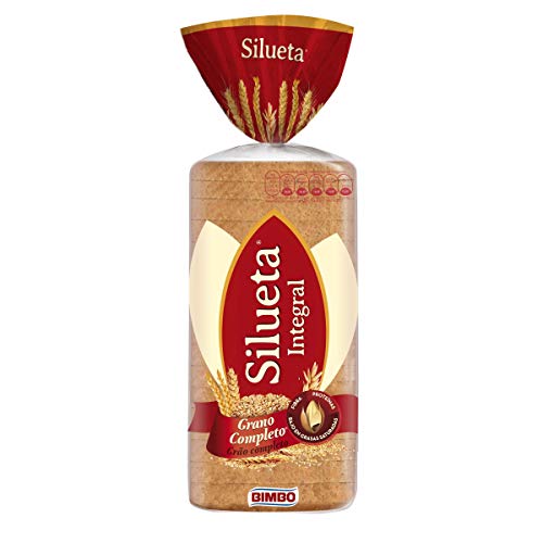 Silueta - Pan de Molde Integral Natural 100% grano Completo - 450 g