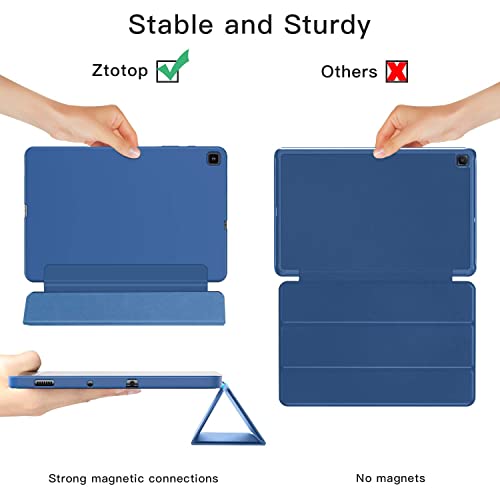 Ztotopcase Case For Samsung Galaxy Tab S6 Lite 10.4 2020/2022, Ultra Thin Lightweight Smart Cover, With Pen Holder,For Galaxy Tab S6 Lite Tablet, Blue #TOP5
