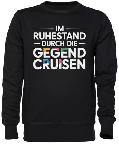 Sweat-shirt noir Im Ruhestand le cadeau de départ en retraite idéal pour collègue