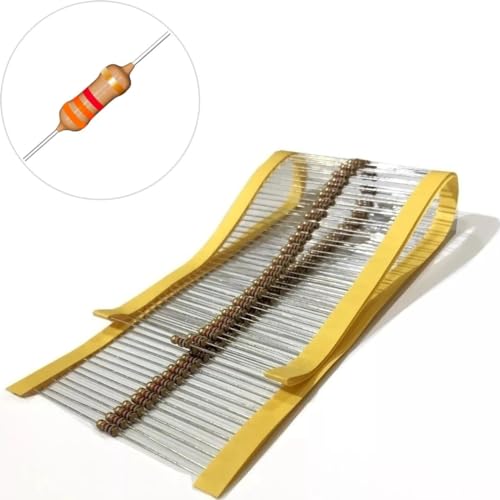 Resistor 3K3-1/4W-5% Kit com 100 Unidades - Para Eletrônica