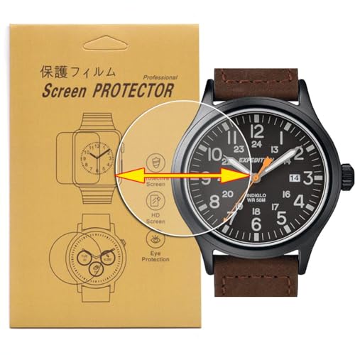 Protection montre Timex 37mm pour le sport et le quotidien film rond antichoc