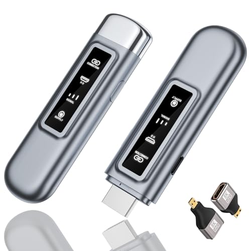 BHGift Wireless HDMI Transmitter and Receiver Dual-Band（2.4G/5G）