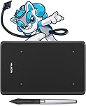 HUION H420X OSU Drawing Tablet Upgrade Version of HUION 420 Drawing Pad with 8192 Levels Pressure Battery-free Pen, Digital Writing Tablet Compatible with Linux/Window/Mac/Android for OSU Game