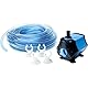 Q-GROW Nano Aquarium Wasserwechsel Set, mit leistungsstarker 20W Pumpe für Nano Aquarien bis 60l - inkl. 10 m Schlauch