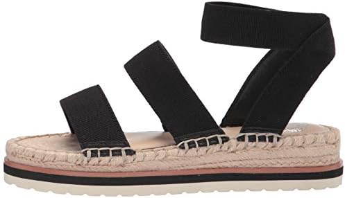 Vince Camuto Women's Footwear Women's Kolindia Espadrille Wedge Sandal, Black, 8 | Image 7