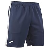 Bolsillos laterales Joma 80 Bermuda Deporte de Tenis, Hombre, Marino/Blanco, L