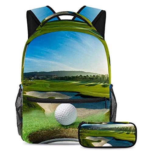 Sac à dos voyage léger pour ordinateur portable au motif loup moderne homme femme