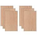 6 Packs of Red Oak | 3mm 1/8th inch, 12”x19.2” Premium Grade A1, Two Side, MDF Core, 9 Different Species Available Including Walnut, Cherry, Maple, White Oak, Knotty Pine, Sapele, Mahogany and Bamboo