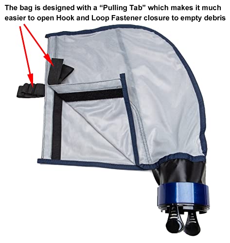 ATIE Innovative Design Pool Cleaner Double Chamber All Purpose SuperBag 39-310 with Hook and Loop Fastener Closure for 3900 Sport and P39 Pool Cleaners SuperBag 39-310 (2 Pack) - Thumbnail 2
