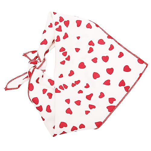 Cachorro Bandana Com Estampa Fofa Cachecol para Cachorro Lavável Algodão Flexível Dobrável Confortáv