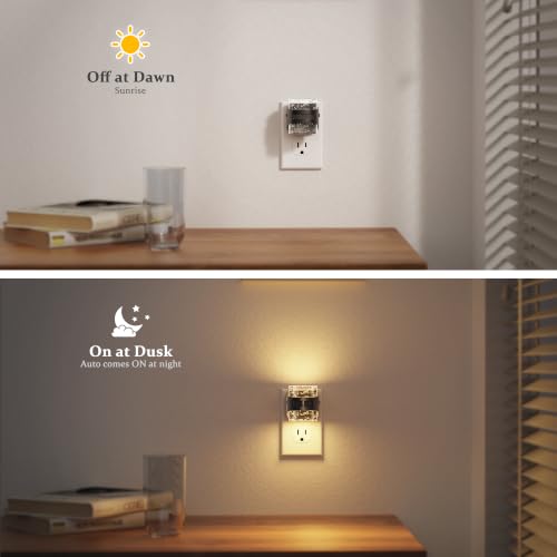 Image of JandCase Motion Sensor Night Light, Bubble Night Lights Plug into Wall
