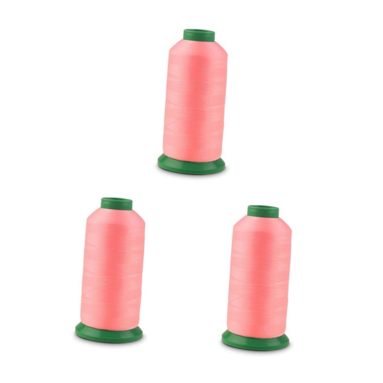 3piezas Hilo De Luminiscente De Yardas Rosa Hilo De Que Para Proyectos De Costura y Manualidades