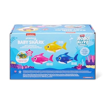 Robotic Fish Best Buy: ZURU Robo Alive Junior Baby Shark Bath Toy