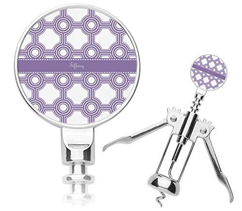 Personalized Connected Circles Corkscrew