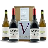 VinNatura | Pack 4 Botellas – Ribeira Sacra y Rías Baixas | Vinos Tintos de Agricultura Regenerativa y Albariños Ecológicos