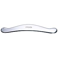 Vista 1 de STICKON Herramienta de masaje de raspado Gua Sha de acero inoxidable Herramientas IASTM gran herramienta de movilización de tejidos blandos