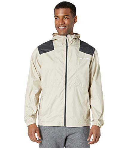 Image of Columbia Hood Polyester Regular Fit Mens Active Wear Jacket (S22-KM3972-011-P)