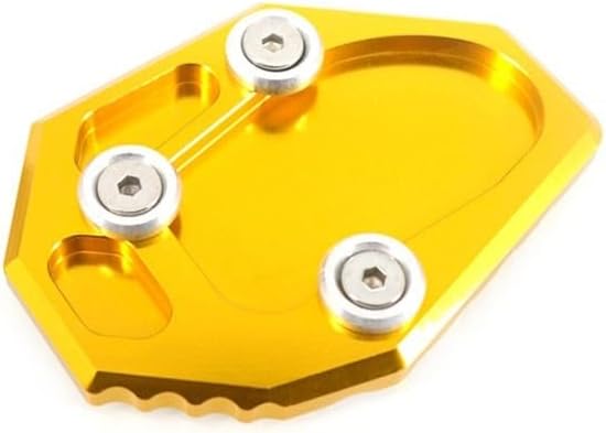 Miniatura 9 de Kickstand Extension Pad Motorcycle CNC Kickstand Foot Side Stand Extension Pad Support Plate Enlarge for Yam&aha YZF MT-07 MT07 FZ07 XJ6 XJ6N FZ6