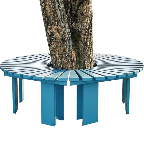 Banco de árbol de madera premium: elegancia y resistencia para parques