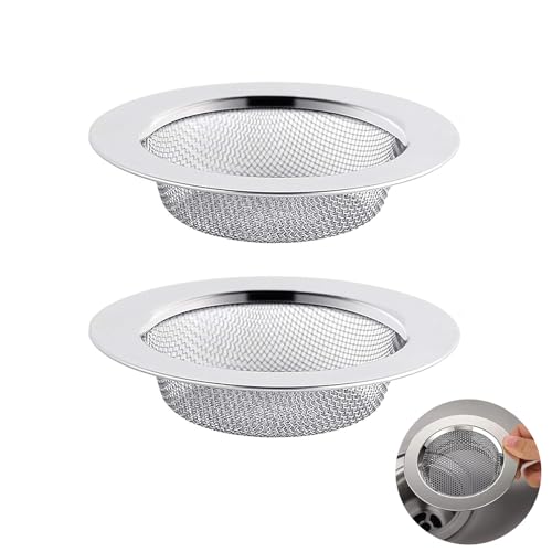2 Stück abflusssieb, abflusssieb küchenspüle, Abflusssieb Edelstahl...