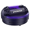 Poolease X1 Cordless Pool Cleaner Robot, Robotic Pool Vacuum for Above/In Ground Pool, 45W Dual-Motor, Self-Parking, Enhanced with 2L Debris Capacity (Dark Blue and Purple)