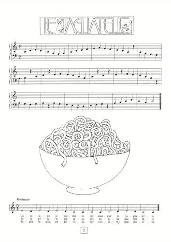 Il Primo Libro Di Solfeggio. In Doppio Pentagramma Per Chi Suona Il Pianoforte, Il Violoncello, L'arpa. Livello Preparatorio (Vol. B) - 3