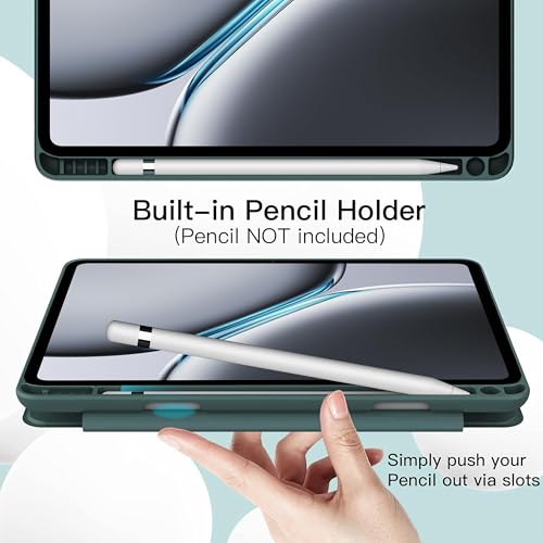 Image of TGK Trifold Cover for OnePlus Pad 2 12.1 inch Tablet Case with Pencil Holder (Green)