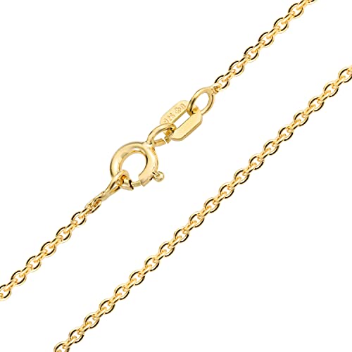 Collier chaîne à maillons rolo fin à porter au quotidien avec un pendentif
