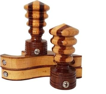 kreek Wooden Curtain Brackets with Support- 2 Brackets + 2 Supports