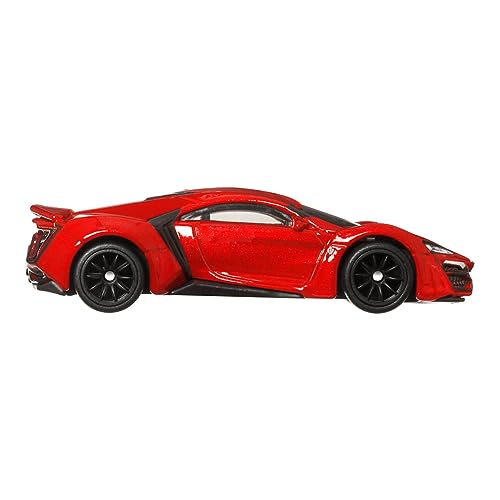 Hot Wheels FAST AND FURIOUS Die Cast Model Car W Motors Lykan Hypersport Scale 1:64 - Length 7 cm - HNW49 - Image 2