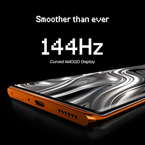 Image of POVA Curve 5G (Cyber Orange, 8GB+128GB) | 144Hz Curve AMOLED | Slimmest 7.45mm Curve with 5500mAh Battery | Segment's 1st AI with Indian Languages |Best AI Call Assistant | 64MP IMX682 Rear Camera