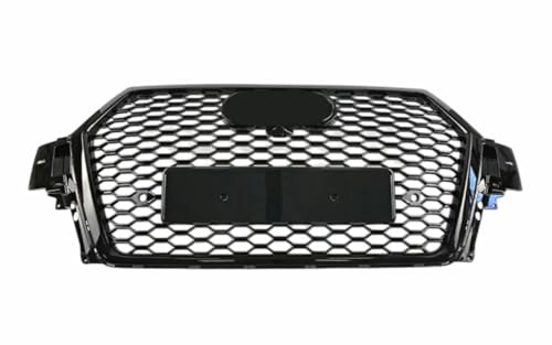 Grille de radiateur RSQ7 noir brillant Audi Q7 4M calandre en plastique ABS avec logo