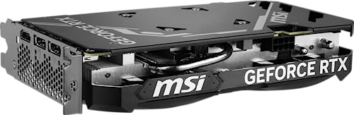 Image of MSI Gaming GeForce RTX 4060 Ti 16GB GDRR6 Boost Clock: 2625 MHz 128-Bit HDMI /DP Nvlink TORX Fan 4.0 Ada Lovelace Architecture Graphics Card (RTX 4060 Ti Ventus 2X Black 16G OC)