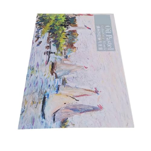 Yosoo Health Gear A4 Oil Painting Paper, Oil Pastel Sketch Book, Artist Sketch Pad, A4 Pastel Paper 20 Sheets, 210x297mm - Image 4
