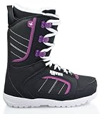 Boots Diva RAVEN Snowboard 38 Bambino Nero/Viola Misto