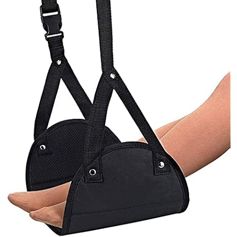 Airplane Footrest - Best Travel Foot Rest, Airplane Travel Accessories, No Clashing Foot Hammock & Portable Plane Leg Rest, Provides Relaxation and Comfortable for Long Flight Cover