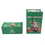 Caja sorpresa de Navidad, caja de explosión plegable para dinero, caja de regalo que rebota con estilo sobre rojo, revelación sorpresa para Navidad (6 rojas)