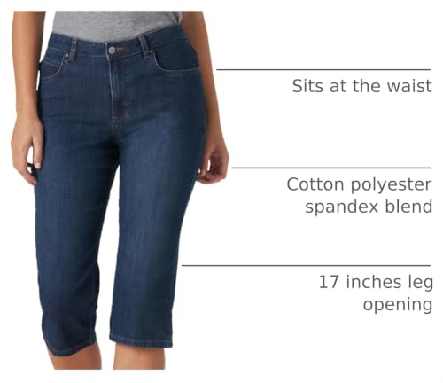 Image of Lee Women's Relaxed Fit Capri Jean