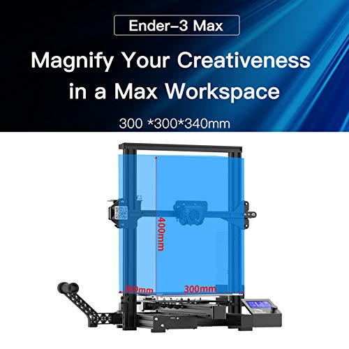 image for GUOER Official Creality Ender 3 Max 3D Printer with All-Metal Extruder