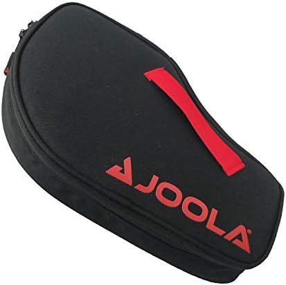 JOOLA Vision Double Padded Ping Pong Paddle Case w/Storage Compartment for 4 Ping Pong Balls - Table Tennis Case Racket Cover Helps Protect The Table Tennis Rubber and Racket - Table Tennis Organizer