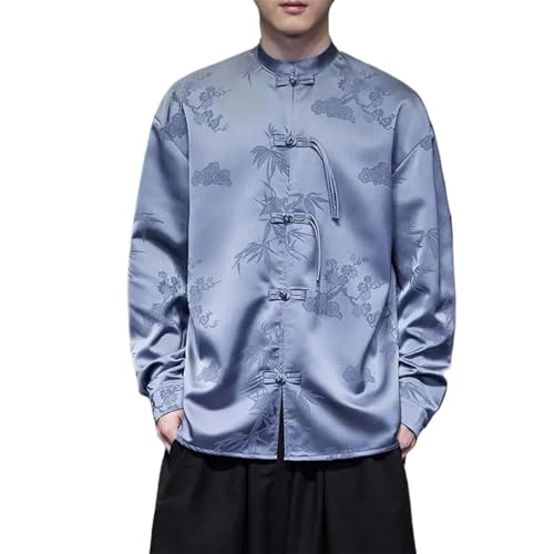 Chemise à manches longues style chinois homme pour affirmer son identité