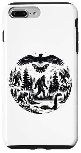 Cryptid Legends ���팻�ۃ~�X�e���[�i�C�g �A�[�g���[�N �X�}�z�P�[�X iPhone 7 Plus/8 Plus �p