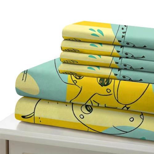 Housse de couette microfibre 3D rhinocéros fermeture éclair - 7