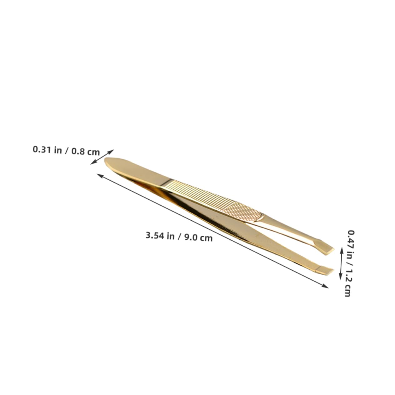 Mikinona Cute Tweezers for Eyebrows Stainless Steel Lash Tools Multipurpose Beauty Tools