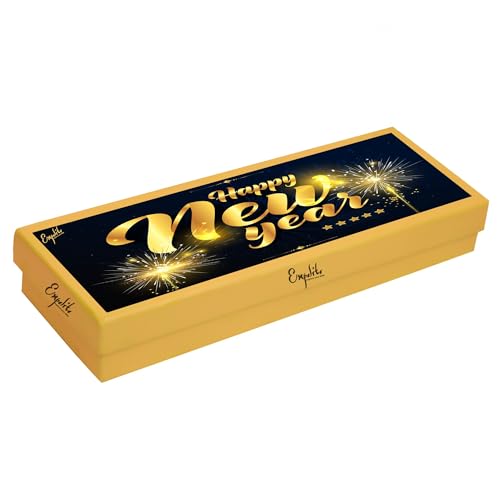 Image of Expelite Happy New Year Chocolate Gift for Kids -10 Pc Happy New Year Gift for Husband & Boyfriend, Girlfriend & Wife