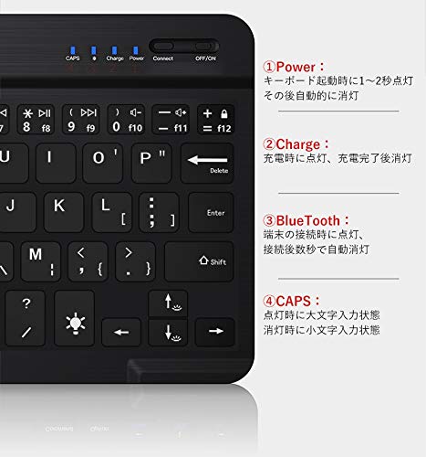 7カラーLED ワイヤレスキーボード 超薄型 Amazon.co.jp: windykids Bluetooth キーボード ピンク 超薄 7