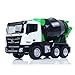 wheelfun HUINA 1/18 1557 2.4G 9CH RC Concrete Car Mixer Truck Model Tractor Toy Gift Hobby Grade Model for Ages 14+