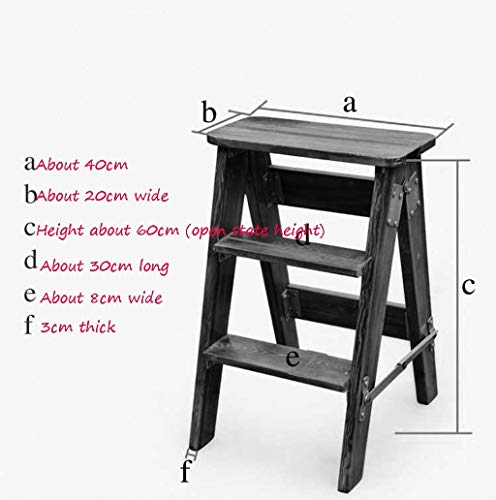 Tabouret escabeau pliable en bois pour optimiser les petits espaces